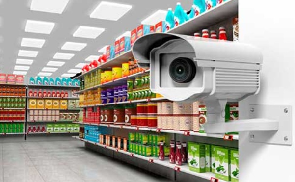 Instalación de cámaras en tienda comercial